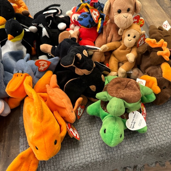 Ty beanie baby with matching McDonald baby - Picture 5 of 5